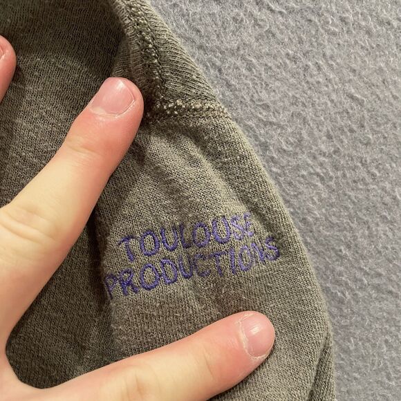 Vintage Voodoo Fest Shirt Mens XL L.L. Bean River Driver's Henley Merino Wool - Picture 4 of 10